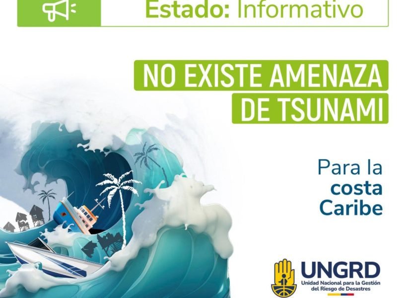 UNGRD y Dimar descartan amenaza de tsunami para San Andrés y el Caribe – El Extra