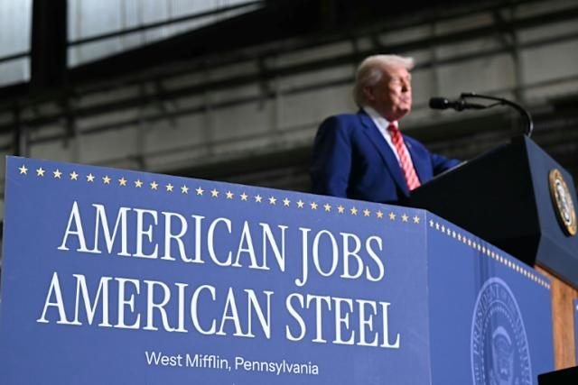 Trump dice que duplicará los aranceles al acero y al aluminio hasta el 50%