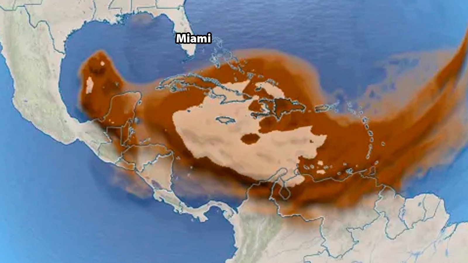 Polvo del Sáhara inhibirá tormentas en Florida en el inicio de la temporada de huracanes