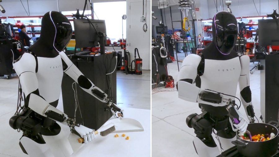 Robot de Tesla ya puede hacer varias tareas de las amas de casa