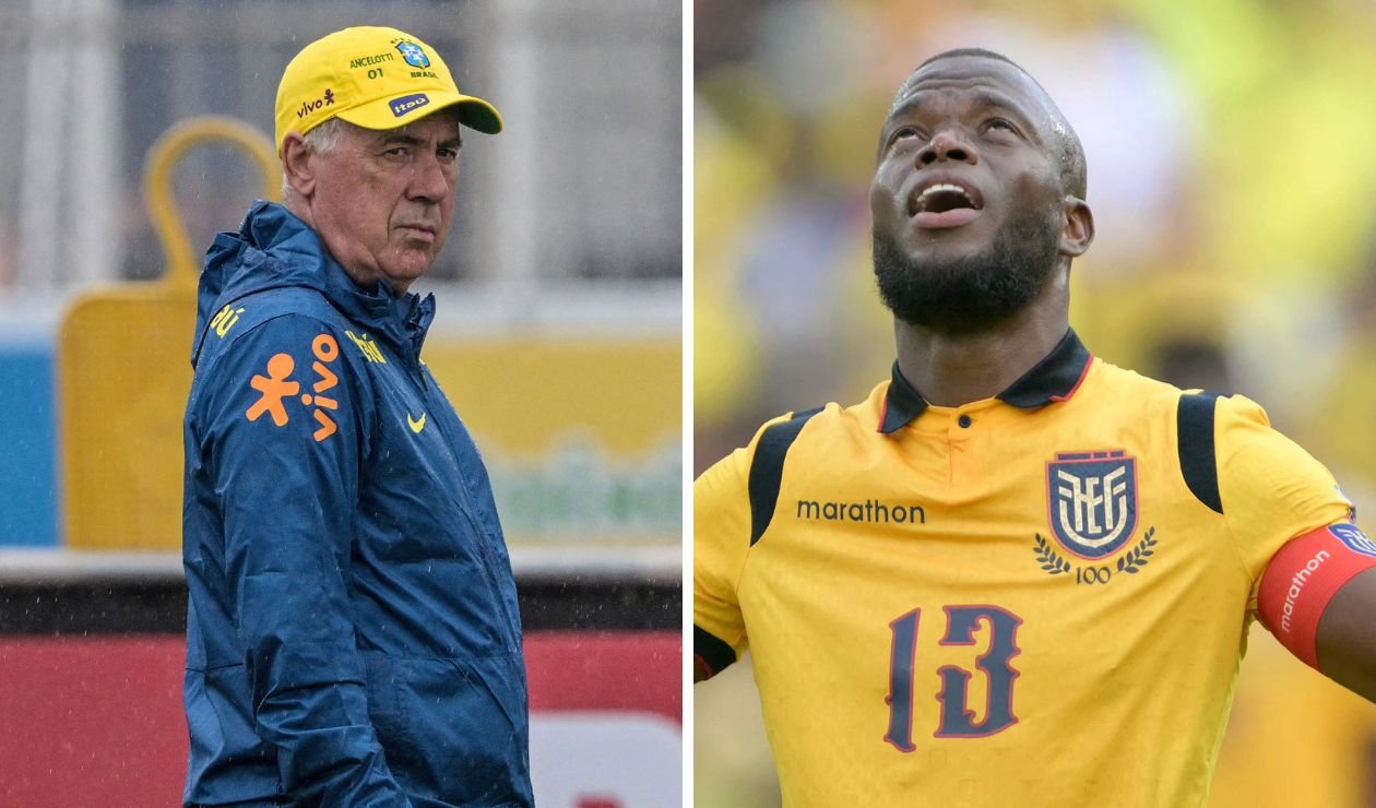 Eliminatorias: Ecuador avisa a Ancelotti a días de su debut con Brasil