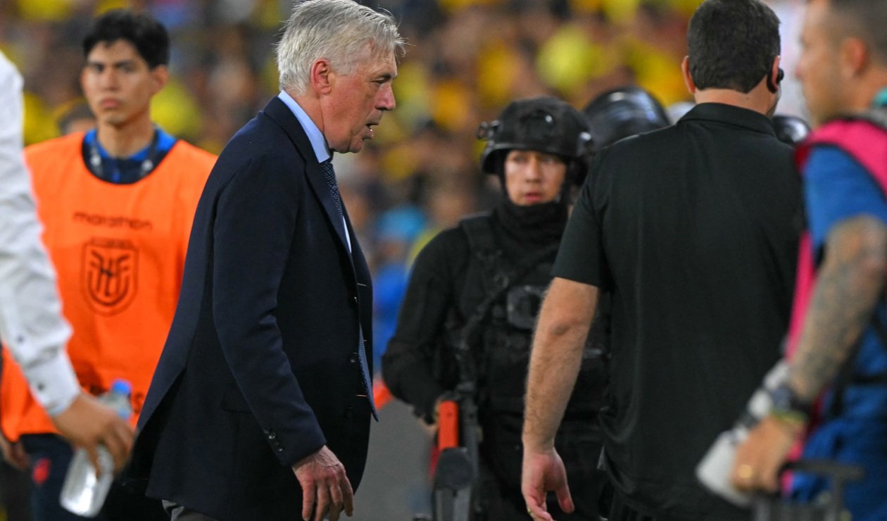 Ancelotti encontró valor en el punto de Brasil: "Esto un regalo"