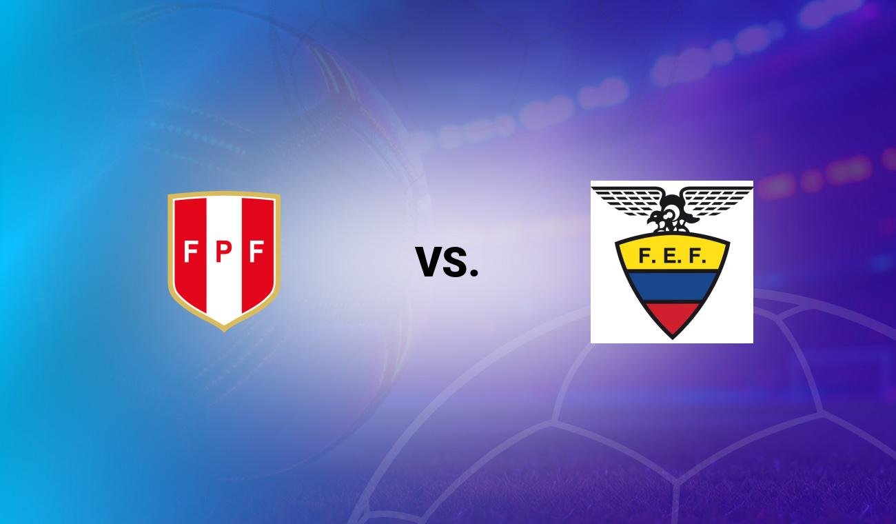 Perú vs Ecuador en vivo por fecha 16 de Eliminatorias Mundial 2026