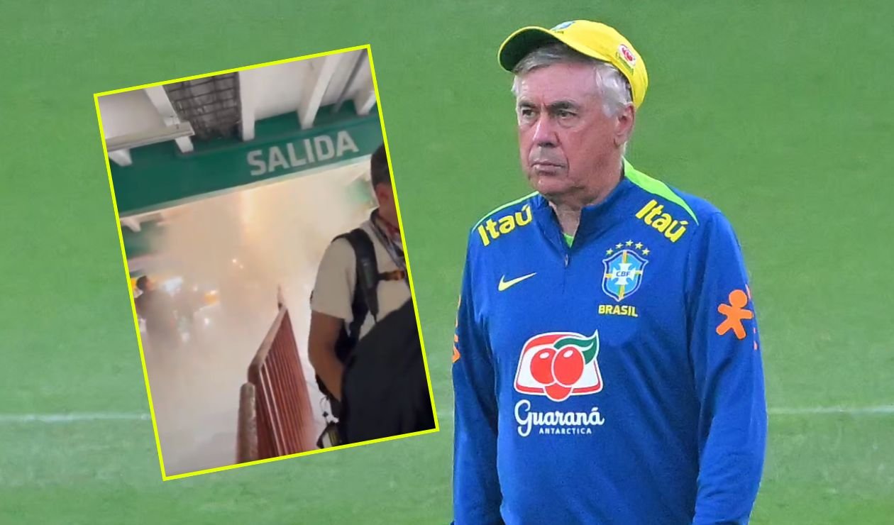 [Video] Cortocircuito en el estadio pone en riesgo Ecuador vs Brasil por Eliminatorias