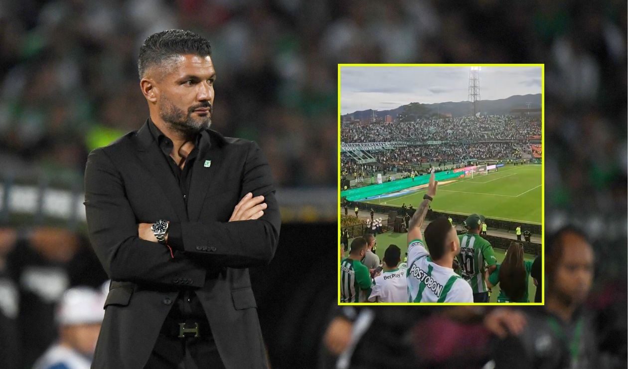 [Video] Tensión en el Atanasio: hinchas pidieron la salida de Gandolfi
