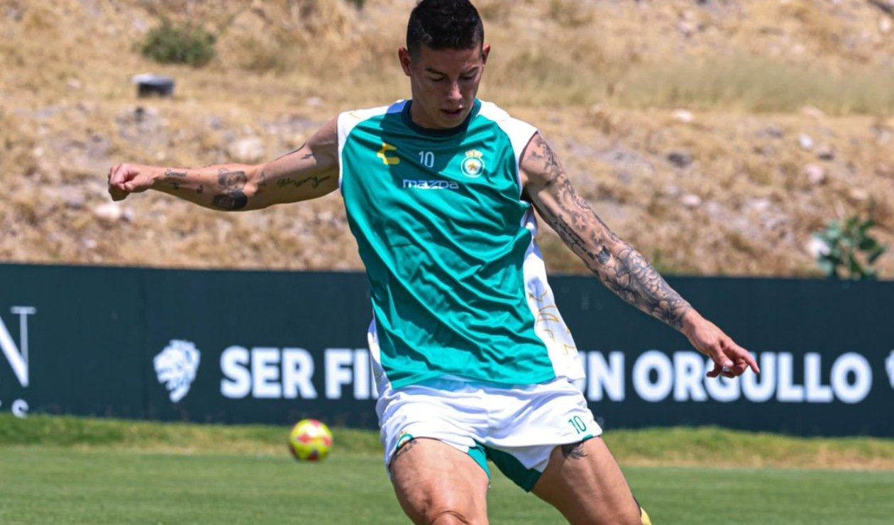 James ya tiene fecha de regreso al León: la Liga MX lo hizo oficial