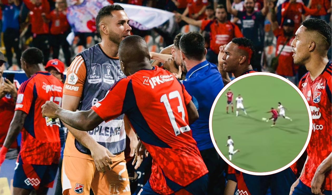[Video] Medellín se está metiendo a la final de la Liga BetPlay con golazo de Berrío