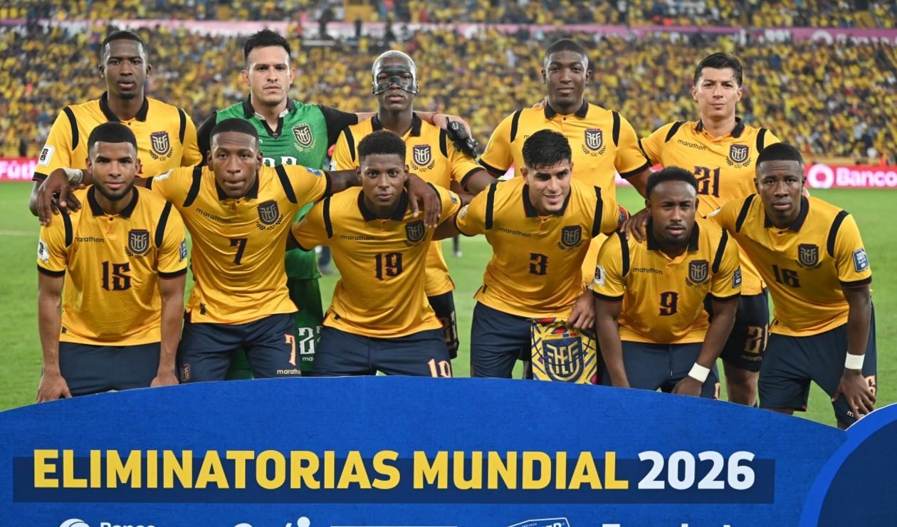 Ecuador convoca jugador de última hora para enfrentar a Perú en Eliminatorias