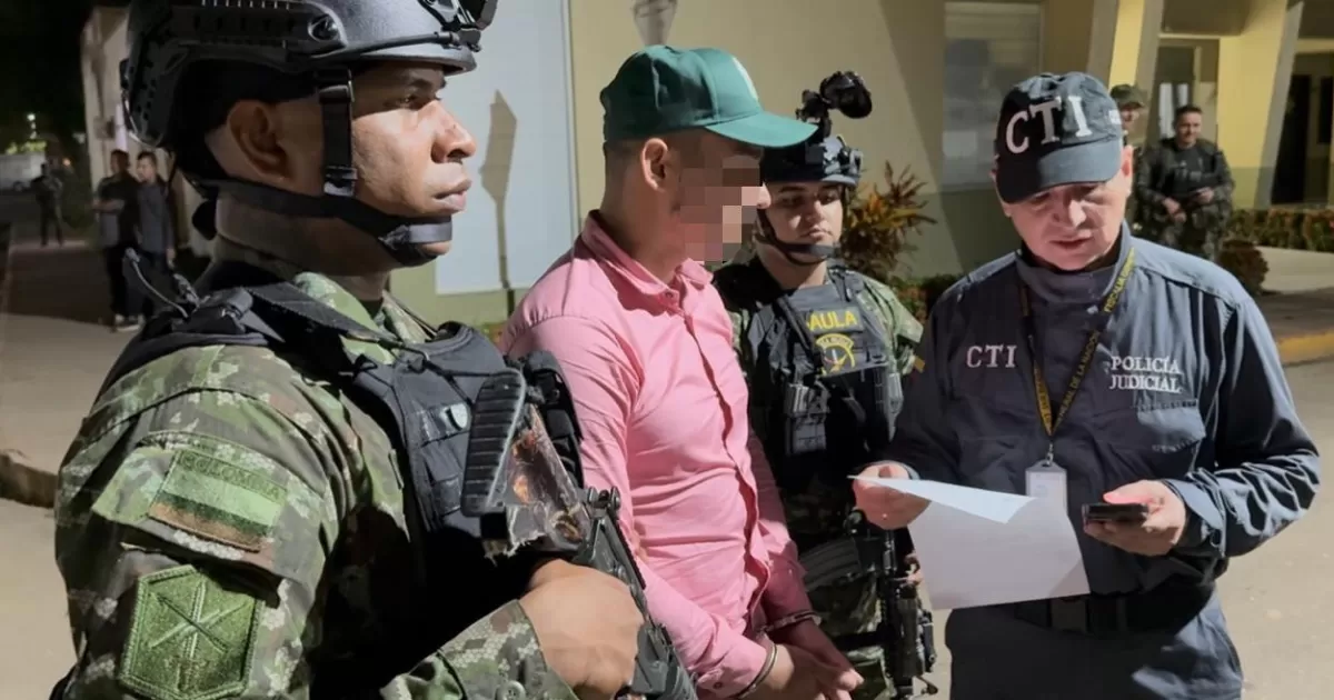 Cayó alias ‘Raúl’, cabecilla del Bloque Jorge Suárez Briceño