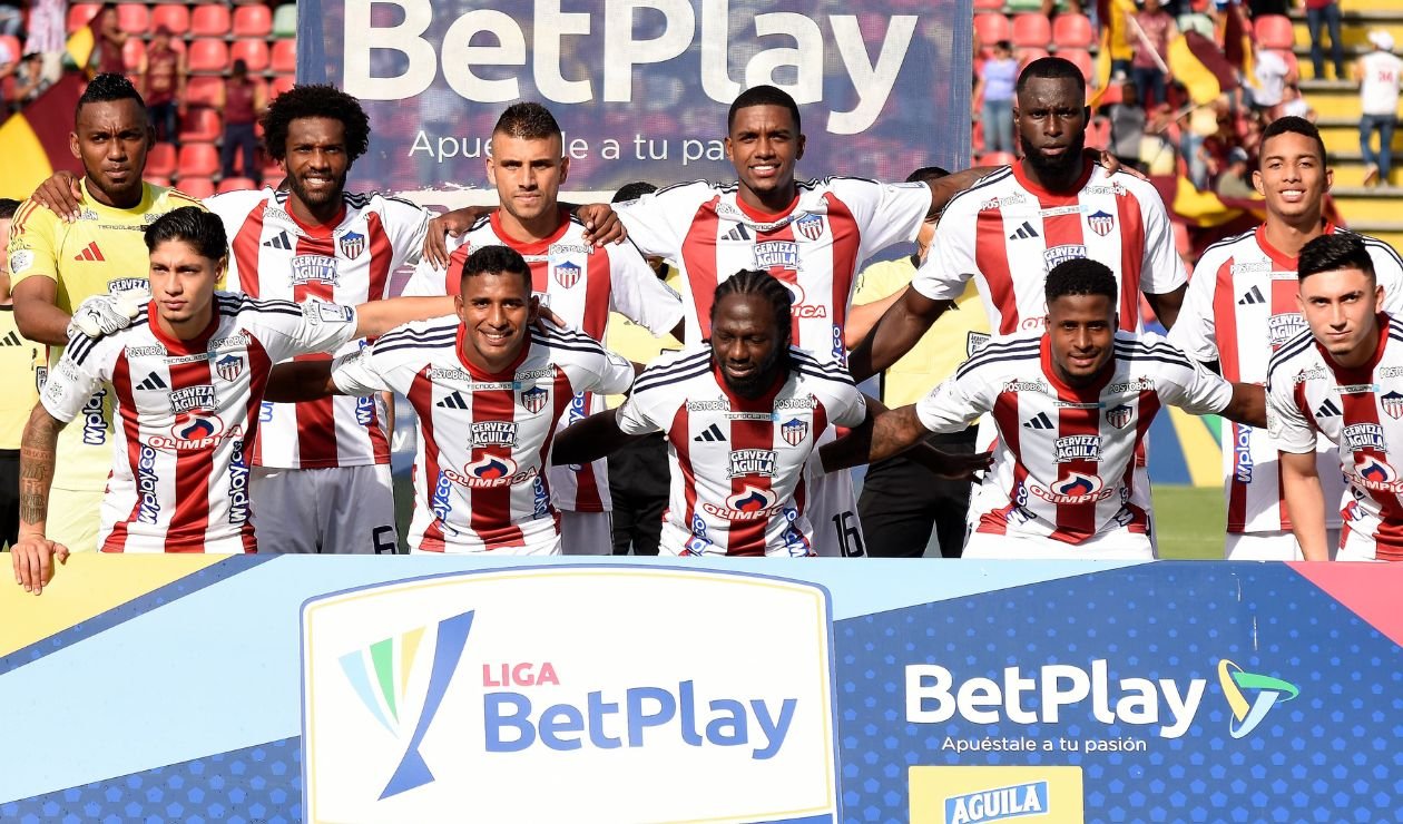 Junior, con 5 bajas para el clásico con Unión Magdalena en Liga BetPlay