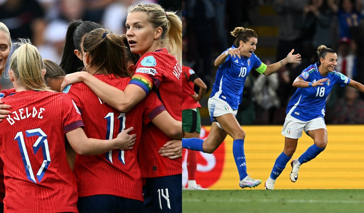 Noruega vs Italia EN VIVO, 16 de julio: hora y canal para ver Eurocopa Femenina este miércoles