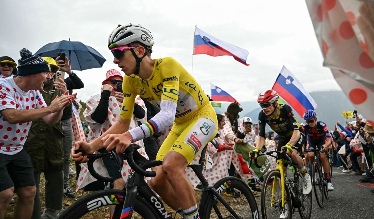 Pogacar sobre ataques de Vingegaard en el Tour de Francia: "no sirvieron para nada"