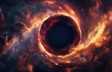 Revelan por qué el anillo del agujero negro de la galaxia M87 no es perfectamente circular