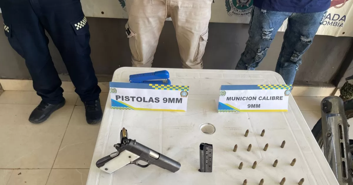 Capturados dos presuntos extorsionistas del Clan del Golfo