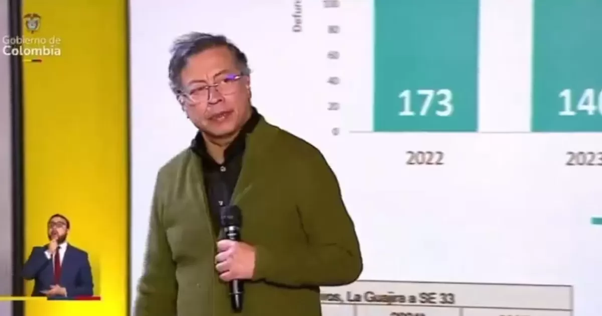 Petro dice que bajó mortalidad infantil en La Guajira